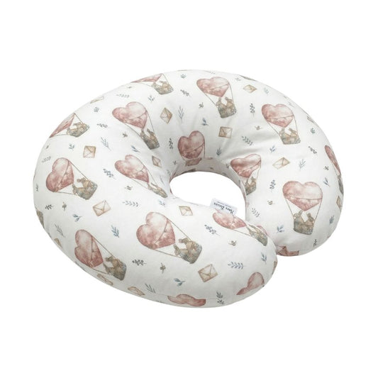 ALMOHADA DE LACTANCIA BASIC ROSADO CORAZON - SMILEBABY