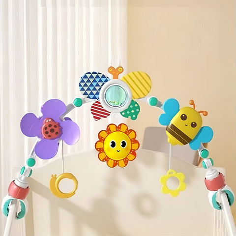 Arco de juegos movil para cuna y coche