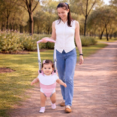 Arnes y caminador maternelle 2 en 1 melon para bebé, acolchado, correa ajustabale