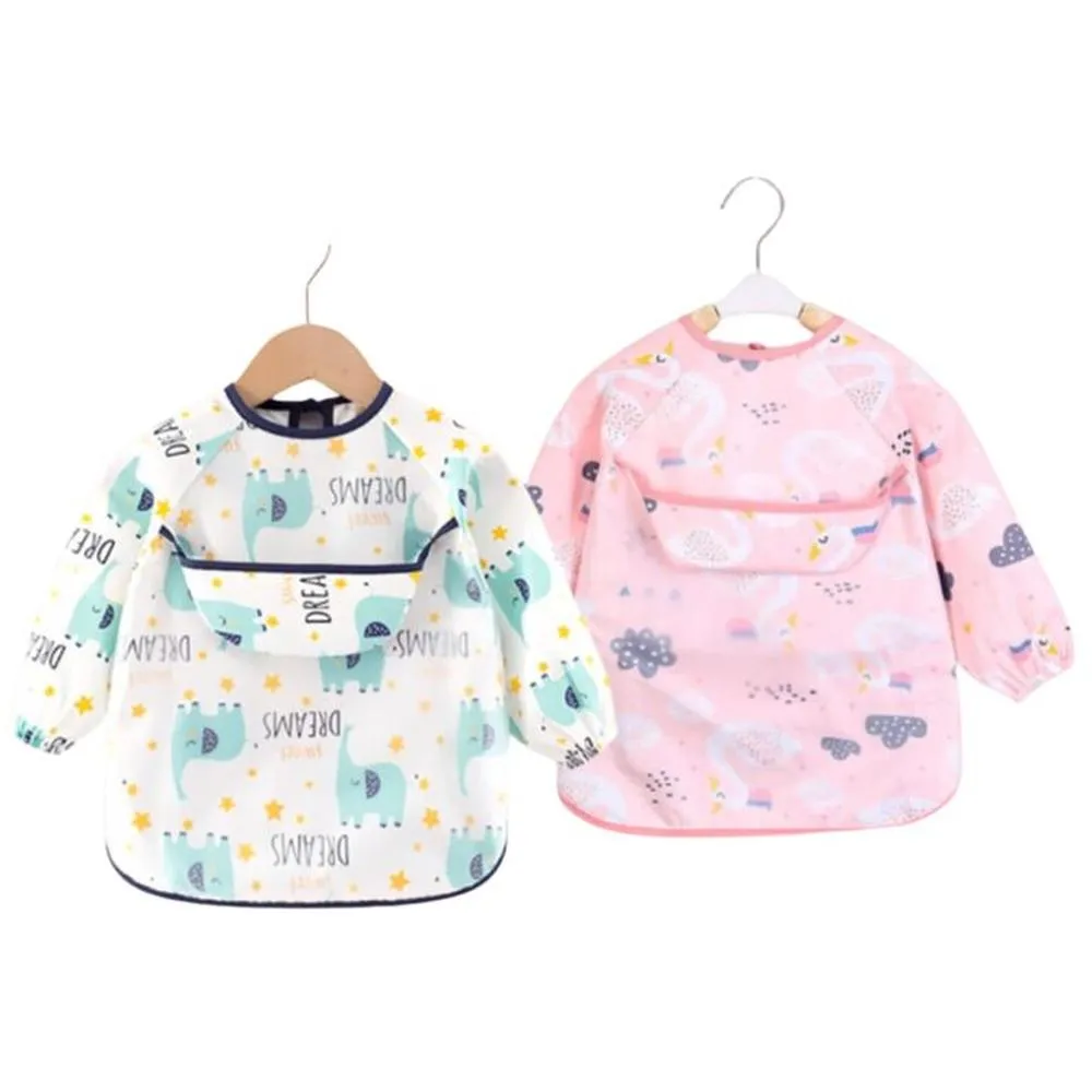 Babero Mandil Impermeable con bolsillo - Diseños surtidos