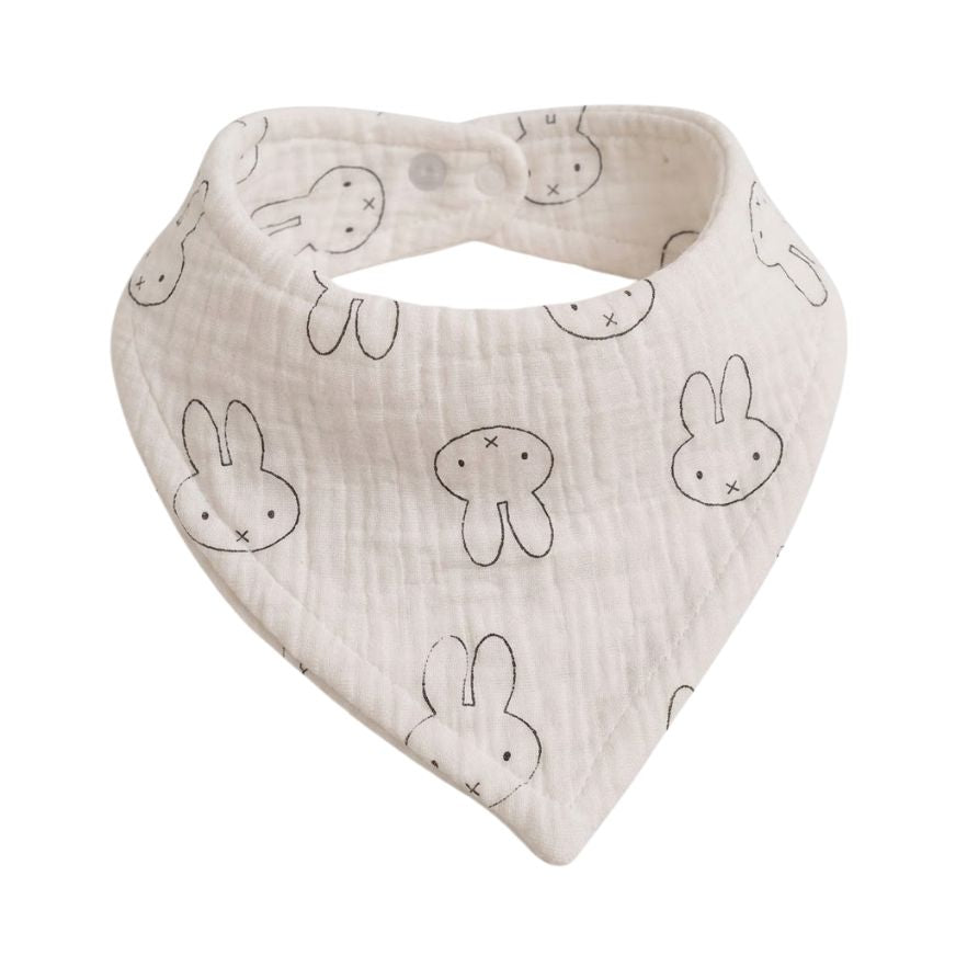 Babero Bandana Muselina Conejito