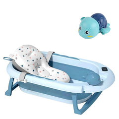 Pack de Bañera Plegable  (Cojín acolchado + Regadera + Tortuga nadadora Glatt)