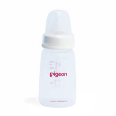 BIBERÓN PERISTÁLTICO BPA FREE BOCA STANDARD 120ML ROSCA BLANCA - PIGEON