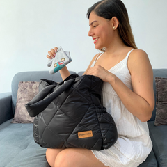 Bolso Puffer Chic Negro - Maternelle