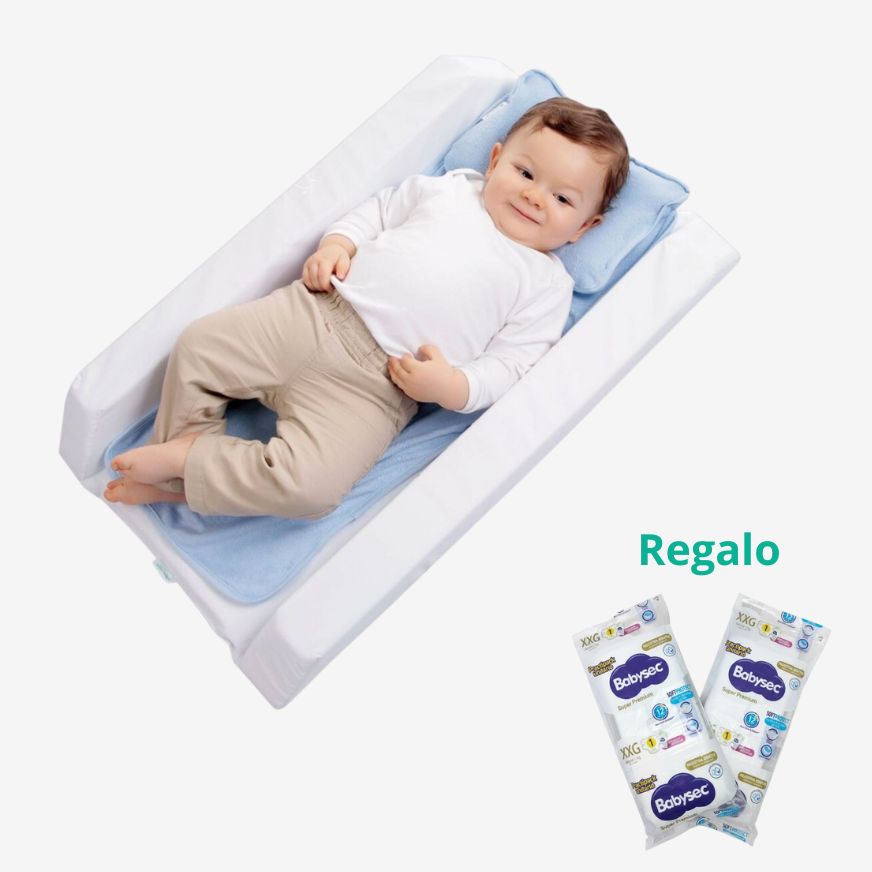 Cambiador 2 en 1 Maternelle Celeste, adaptable