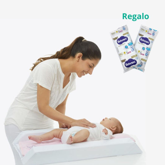 Cambiador 2 en 1 Maternelle Rosado, adaptable