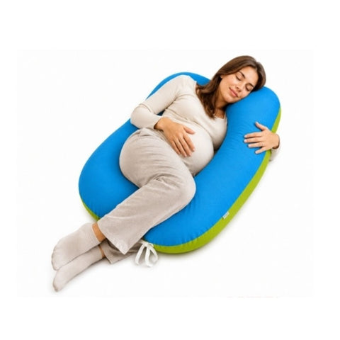 Cojín de Descanso Pre y Post Natal Turqueza/Verde