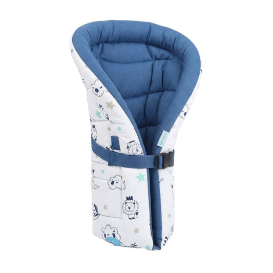 Cojín Ergonómico 3 en 1 para Bebé Maternelle - Azul Nubes - Ideal para los Primeros Meses