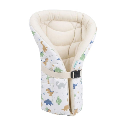 Cojín Ergonómico 3 en 1 para Bebé Maternelle - Beige Dinosaurio - Ideal para los Primeros Meses