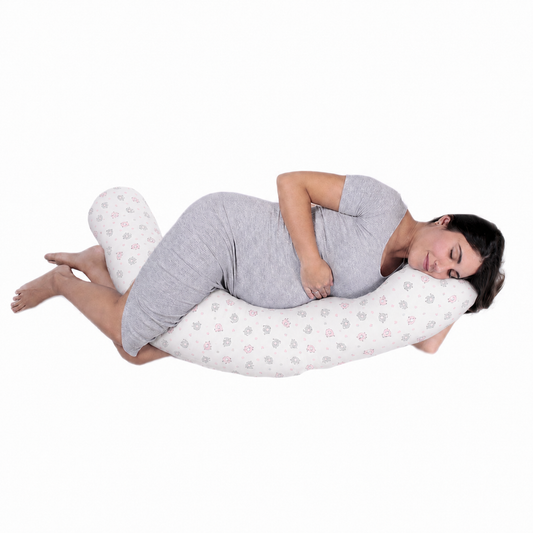 Cojín Pre y Post Natal Rosado Elefante | SmileBaby