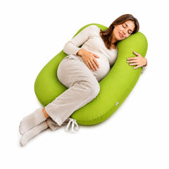 Cojín de Descanso Pre y Post Natal Verde Limón | Maternelle