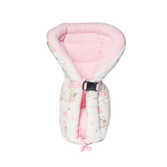 Cojín Ergonómico 3 en 1 para Bebé Maternelle - Modelo Rosado Elefante - Ideal para los Primeros Meses