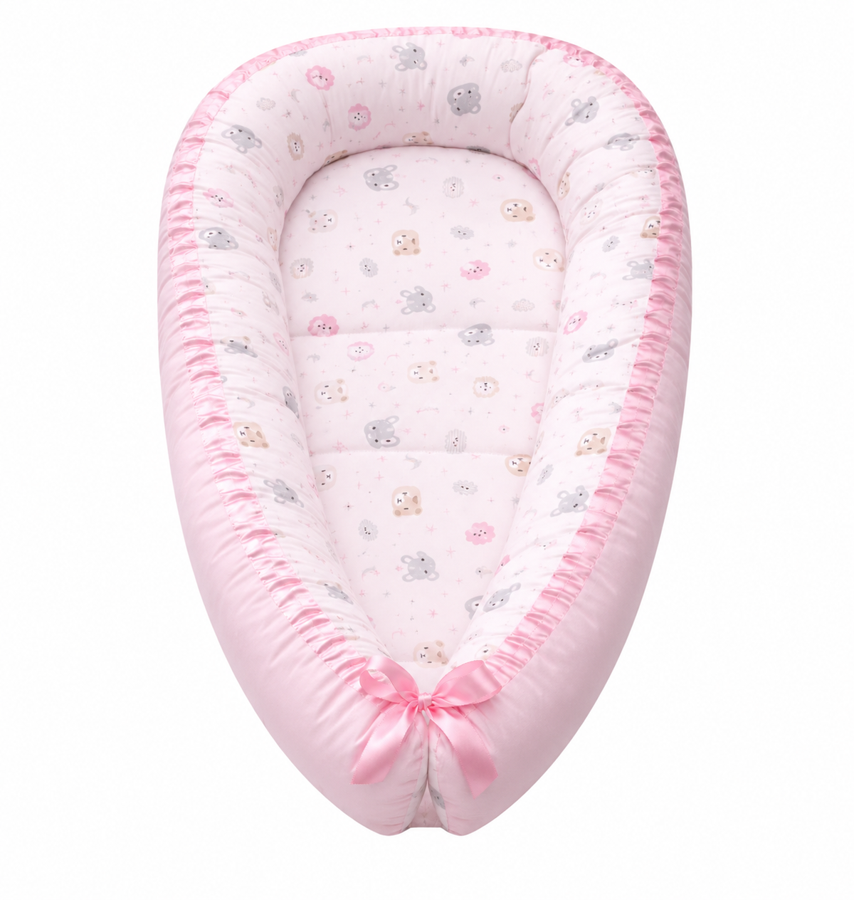 CUNA COLECHO - ROSADO OSITOS NIÑA SMILEBABY