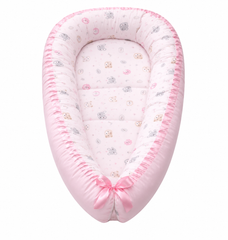 CUNA COLECHO - ROSADO OSITOS NIÑA SMILEBABY