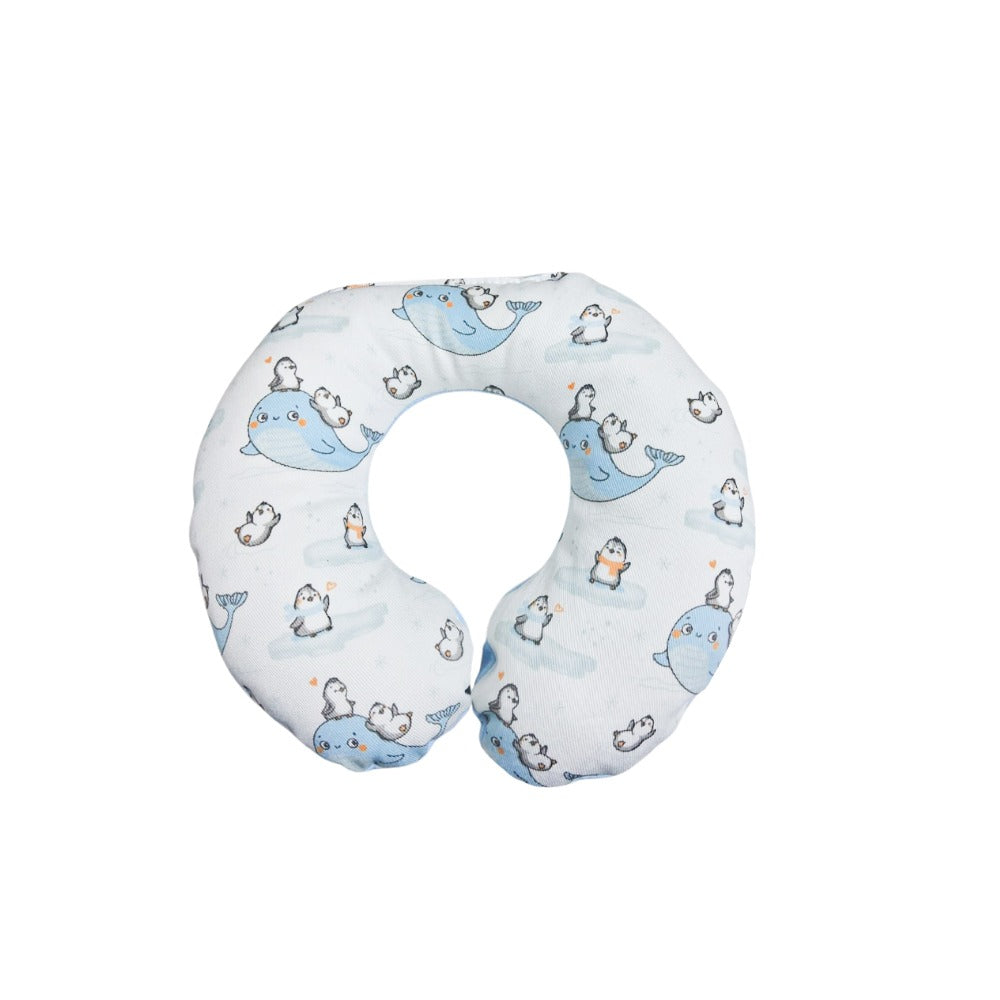 Collarin Cervical antialergico maternelle para bebé Celeste Pinguino