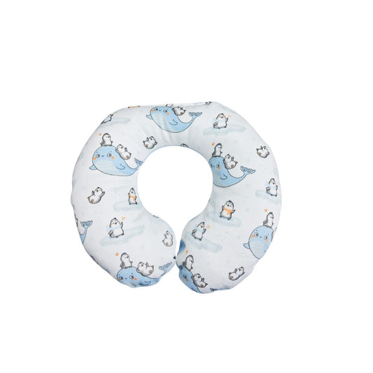 Collarin Cervical antialergico maternelle para bebé Celeste Pinguino