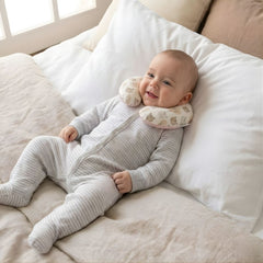 Collarin Cervical antialergico maternelle para bebé Beige Ositos