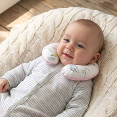 Collarin Cervical antialergico maternelle para bebé Rosado Cometa