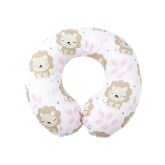 Collarin Cervical antialergico maternelle para bebé Rosado Leoncitos