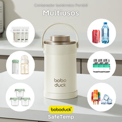 Contenedor Isotérmico portátil SafeTemp - Boboduck