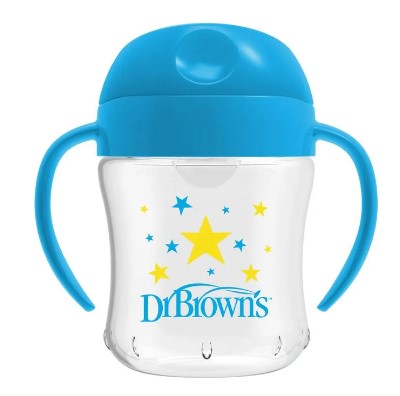 VASO TRANSICIÓN ANTIDERRAME 6OZ AZUL