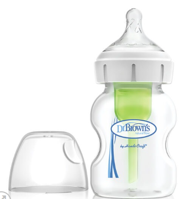 BIBERON DE POLIPROPILENO BOCA ANCHA 5OZ.