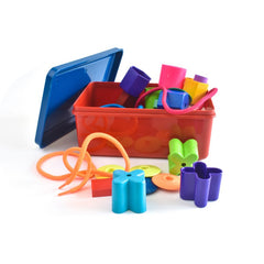 Ensartables Gigantes Caja x 96 - Creaplast