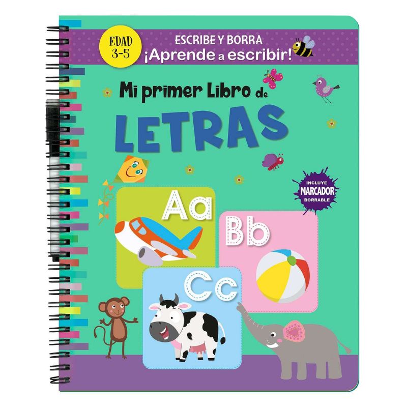 Escribe y Borra Mi Primer Libro de Letras