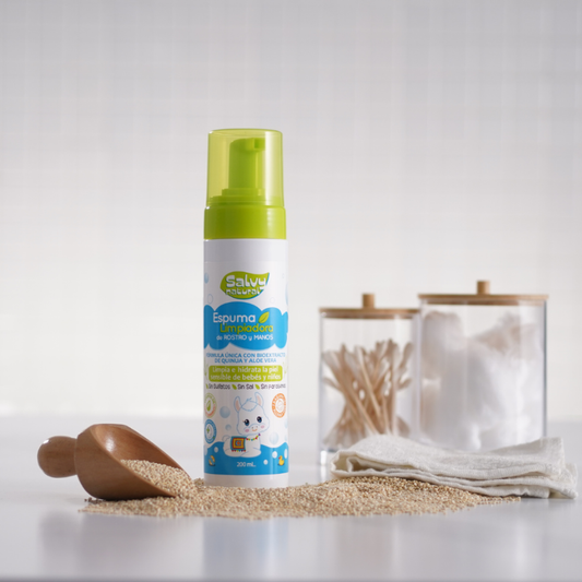 Jabón De Manos Y Cara En Espuma 200 ML Salvy