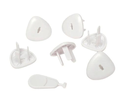 Tapa Enchufes de Seguridad de 3 Pines con Llave x6 - Glatt