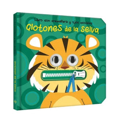 Libro infantil con cremallera y ojos movibles | Lexus