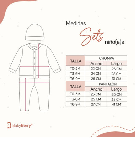 Set Trencito para bebé | BabyBerry