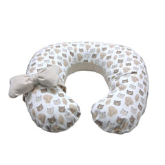 Almohada de Lactancia y Estimulación 5 en 1 Maternelle - Beige Ositos, cojin de lactancia