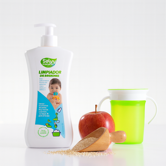 Limpiador De Biberones y extractores Natural Salvy