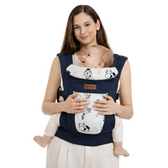 Mochila Portabebé Ergonómica 4 en 1 Maternelle - Modelo Azul Nubes - Adaptable y Confortable