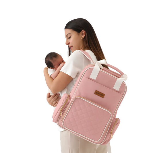Mochila Pañalera 2 en 1 con Cambiador Portátil | Maternelle