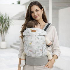 Mochila Ergonómica Evolutiva 4 en 1 maternelle Plomo Cometa, canguro, portabebé