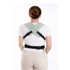 Mochila Fular Ergonomica Evolutiva maternelle Verde Apego, canguro, cojin de lactancia
