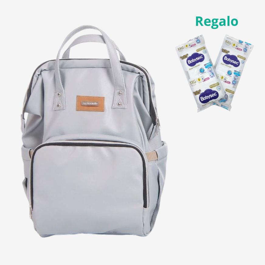 Mochila pañalera Ploma Maternelle para bebé