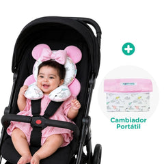 Pack de paseo cómodo (Soporte de Cabeza + cambiador portátil)