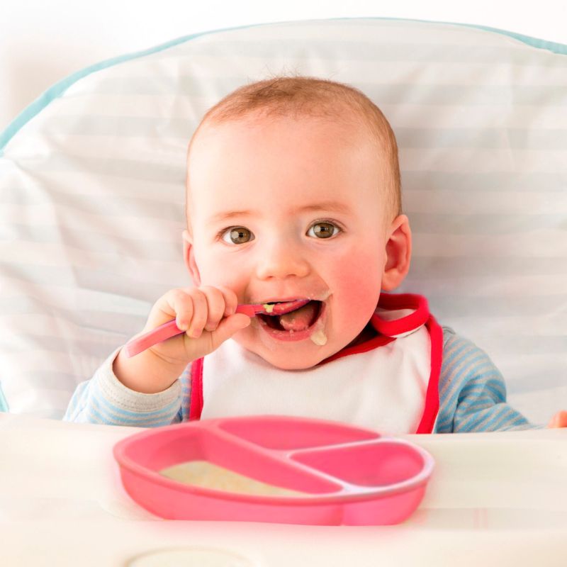 Plato de entrenamiento Rosado - Maternelle