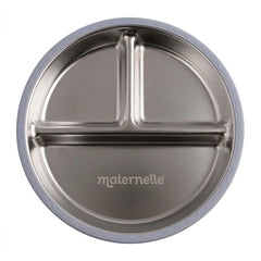 Plato de entrenamiento Dual - Acero Inoxidable con Base de Silicona