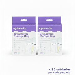 Pack x 2 Bolsas de almacenamiento de leche x25 uni. Maternelle