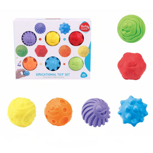 Set de pelotas sensoriales x 6 unidades