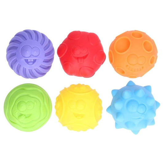Set de pelotas sensoriales x 6 unidades