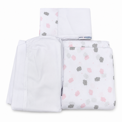 Set de sabanas Pack and Play 3Pzas - Smilebaby