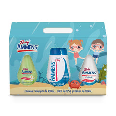 Set Ammens Unisex (Shampoo Manzanilla + Colonia + Talco)