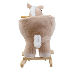 Peluche Mecedor Caballo Beige +12 meses | Carestino