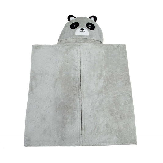 Toalla con capucha 70x140cm Koala Gris | Carestino