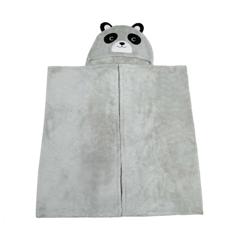 Toalla con capucha 70x140cm Koala Gris | Carestino